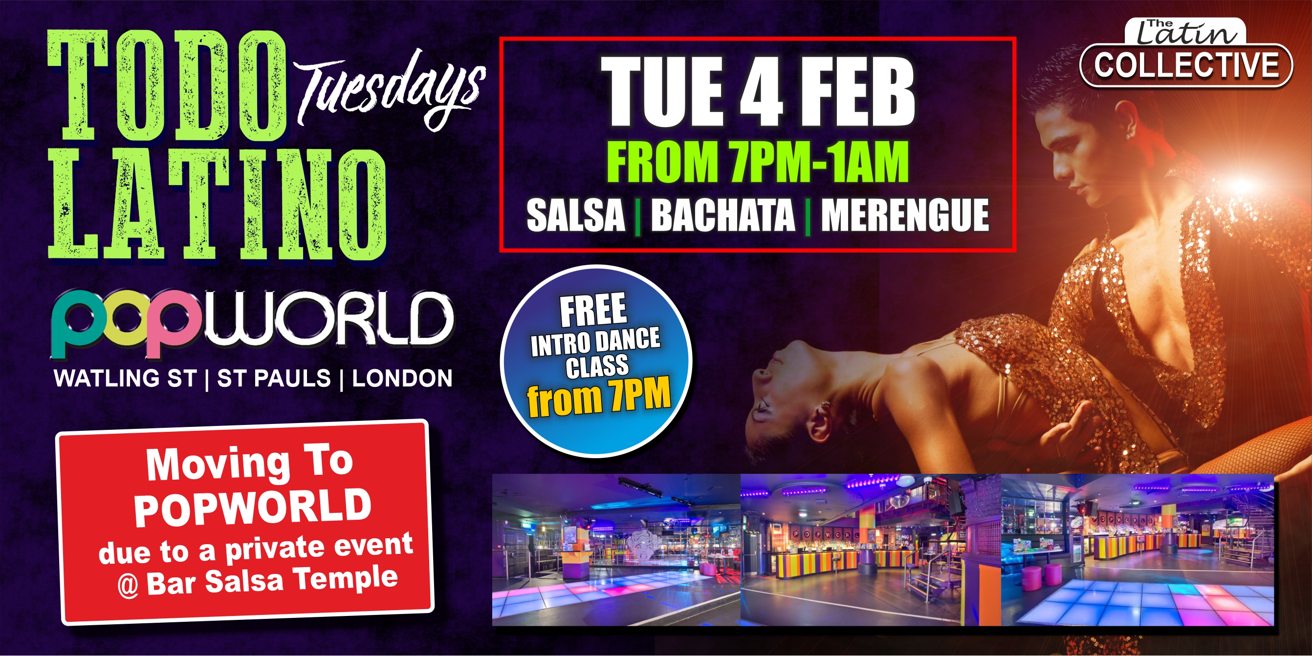 TODO Latino Tuesdays at Popworld