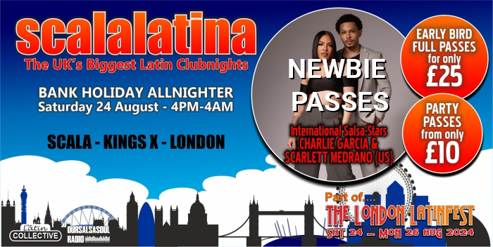 Scalalatina NEWBIE Pass - 24th August 2024