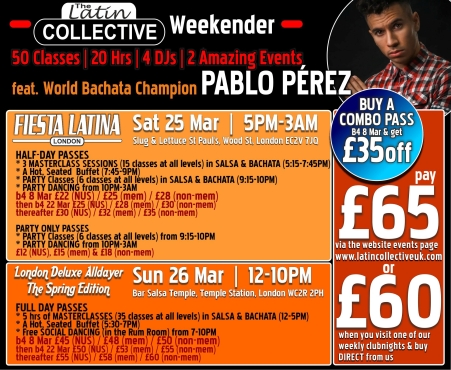 Weekender Combo Pass - 25/26th March 2023
