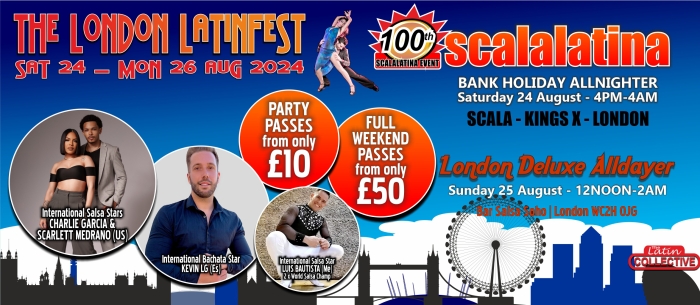 London LatinFest Weekend Pass - 24-26th Aug 2024