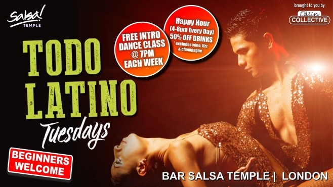 TODO Latino Tuesdays at Bar Salsa Temple